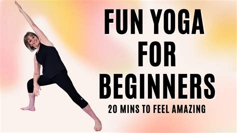 FUN YOGA for beginners | 20 minutes of gentle poses to make you FEEL ...