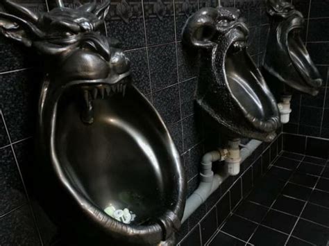 weird urinals