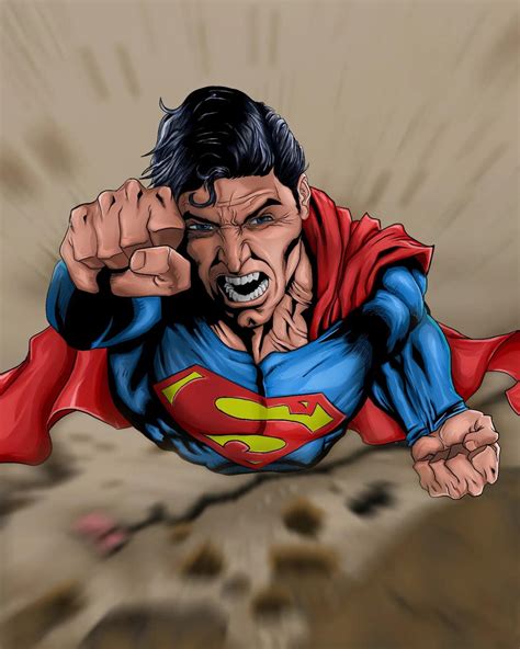 Angry Superman by PaulCameronART on DeviantArt