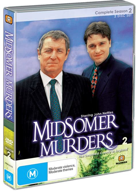 Midsomer Murders Season 2 (Single Case 2 DVD) - DVD - Madman Entertainment