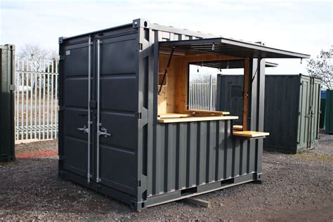 A New 10ft Shipping Container converted into a Mobile Coffee Shop in 2020 | Container coffee ...