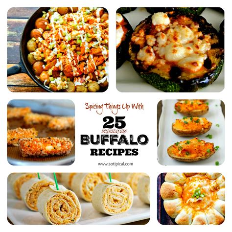 25 Fabulous Buffalo Recipes - So TIPical Me