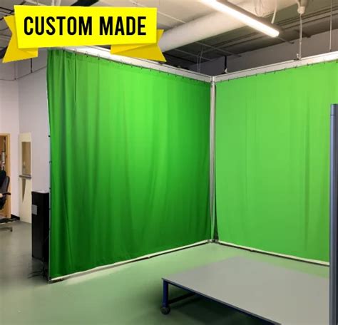 Green Screen Curtains – Retractable