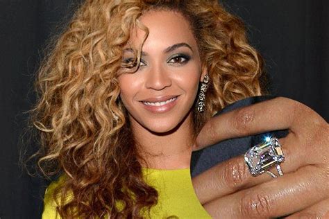 Most Pricey Celebrity Engagement Rings | Beyonce wedding ring ...