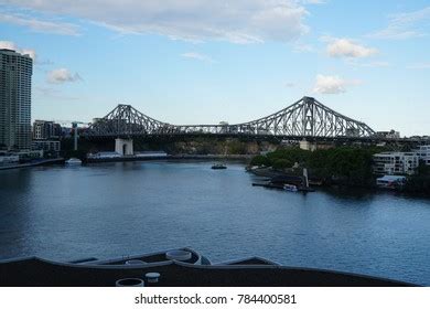 Famous Brisbane City Bridge Stock Photo (Edit Now) 1804336675