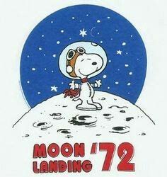 Snoopy on the Moon Landing