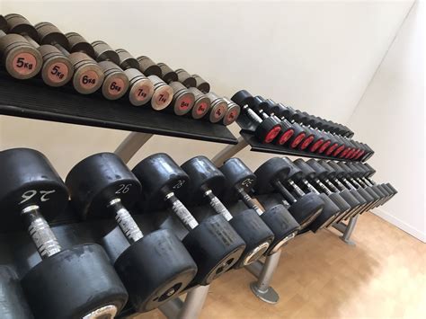 √ Dumbbells Used