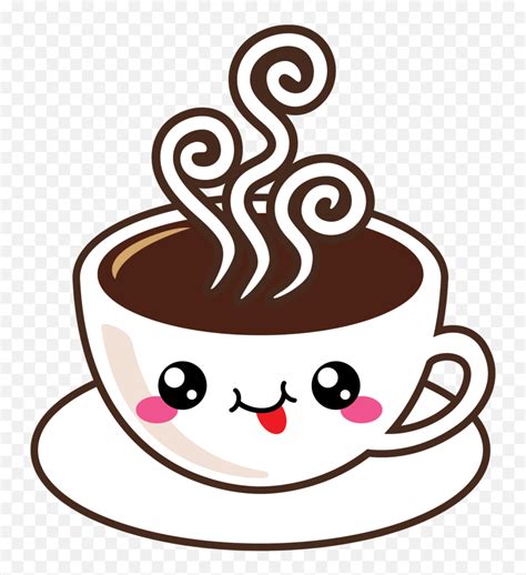 Download Cute Americano With Steam - Cute Animated Coffee Cup Png,Latte ...