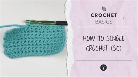 How to Single Crochet (sc) - YouTube