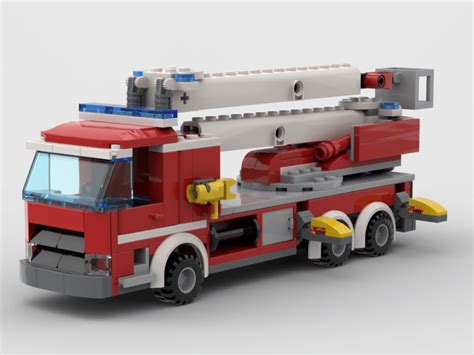 Espansione del Kit Lego 60110 – Fire station – Piattaforma aerea, trasformazione. Pezzi ...