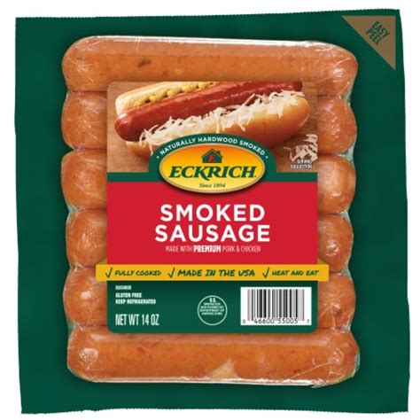 Eckrich Original Smoked Sausage Links, 14 oz - Kroger