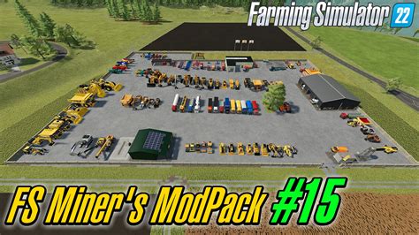 FS MINER'S MOD PACK APRIL-2023 V1.0 – FS22 mod