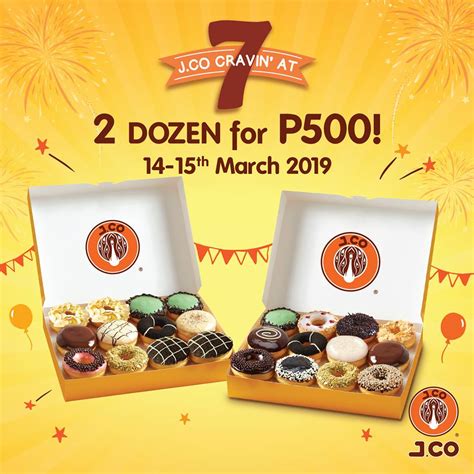 J.Co Donuts Food Promo March 2019 | Manila On Sale