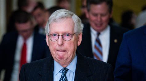 Mitch McConnell Hospitalized for Concussion After Fall at Washington ...