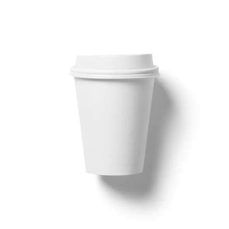 Paper Cup Mockup with Lid (12 oz) — Blank Mockup Item