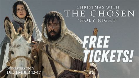 THE CHOSEN Christmas Movie Special in Theaters: FREE Tickets