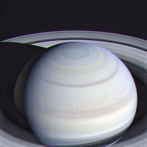 True Color Saturn | Colorized image of Saturn from Cassini i… | Flickr