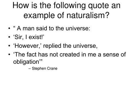 PPT - Naturalism PowerPoint Presentation, free download - ID:6384711