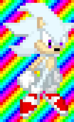 Hyper Sonic | Pixel Art Maker