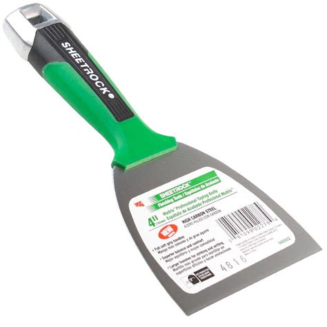 USG Sheetrock 4" Matrix Carbon Steel Drywall Putty Knife 340002