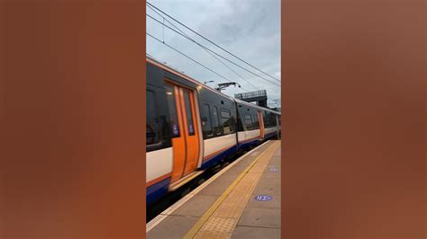 London Overground train class 378 leaving Willesden Junction - YouTube