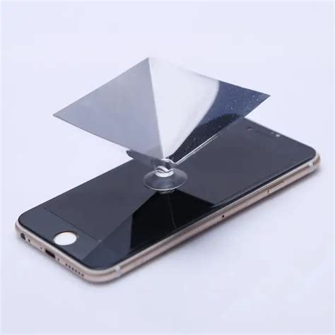 ALLOET Mobile Phone 3D Hologram Projector Display Advertise Holo Box Tablet Showcase Holographic ...