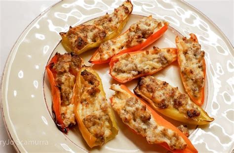 Stuffed Hungarian Hot Peppers | Cool Bean Cooking