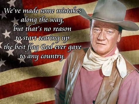 John Wayne Best Flag Quote Metal Sign in 2021 | John wayne quotes, Flag ...