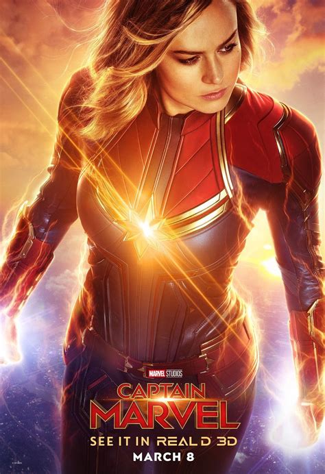 Captain Marvel Character Posters Reveal Brie Larson, Goose, and More ...