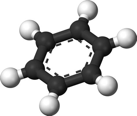 Wikimedia Commons Photo - Benzene Ring 3d Structure Clipart - Full Size Clipart (#1511348 ...