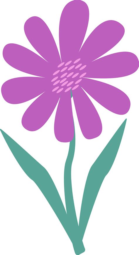 flor morada estilizada resaltada en un fondo blanco. flor vectorial en estilo de dibujos ...