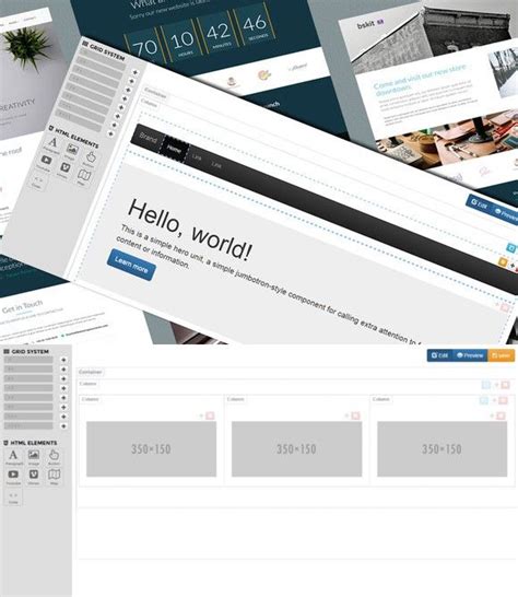 Bootstrap Templates & Email Builder | Bootstrap template, Email ...