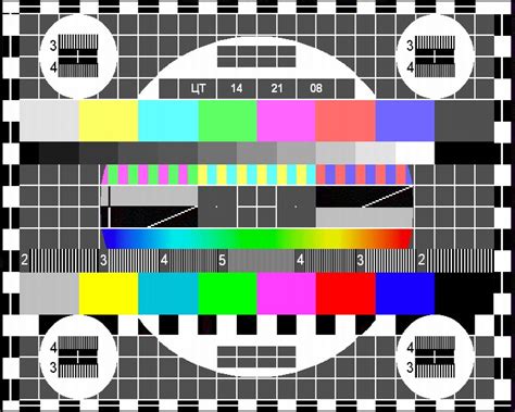 Vintage TV Test Patterns