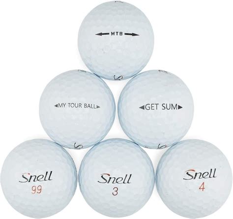 Professional Golf Snell Golf Ball Mix - 100 Used Snell Golf Balls (AAA ...