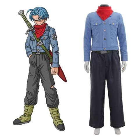 Dragon Ball Trunks Cosplay Costume - RykaMall