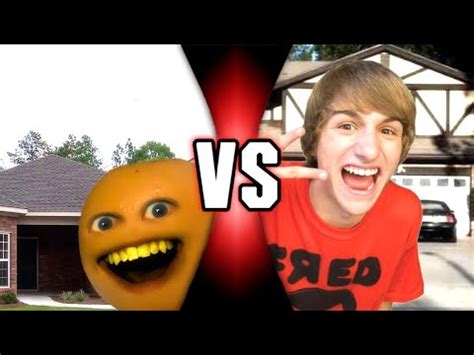 The Annoying Orange vs Fred Figglehorn (... vs FRED) | VS Trailer - YouTube