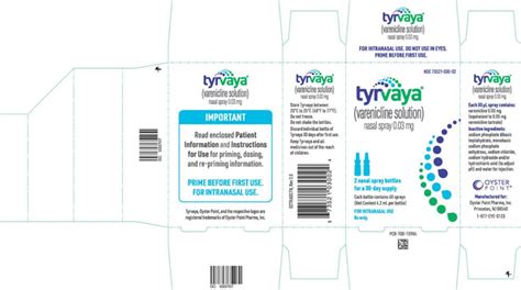 Tyrvaya (Oyster Point Pharma): FDA Package Insert