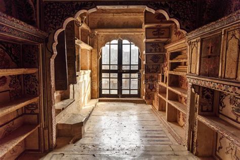 Interior of the Patwon Ki Haveli in Jaisalmer, Rajasthan, India ...