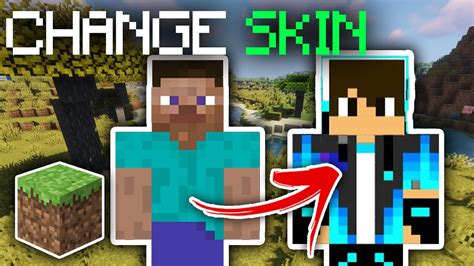 How To Change Skin In Minecraft (Updated) | Minecraft Skin Tutorial - YouTube