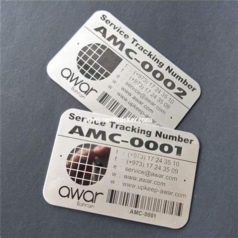 Customized Metal Barcode Labels Manufacturers & Factory & Maker - Buy Metal Barcode Labels Made ...