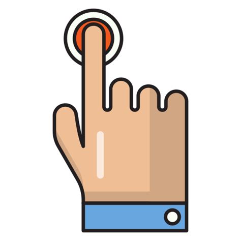 Click here - Free hands and gestures icons