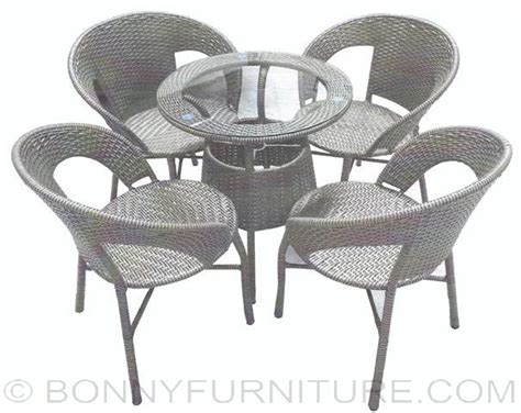 642/854 Rattan Coffee Table Set (4-Seater) - Bonny Furniture