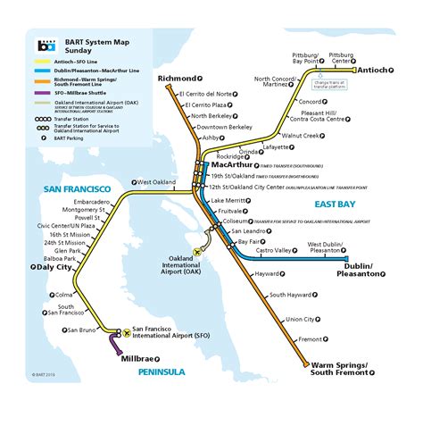 February 11 schedule change impacts weekdays and Sundays | Bay Area Rapid Transit