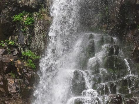 Amazing Waterfall in Deep Forest Landscape. Stock Image - Image of great, forest: 81017483