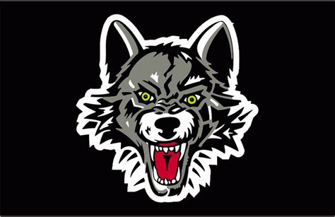 Chicago Wolves Logo - Jersey Logo - American Hockey League (AHL) - Chris Creamer's Sports Logos ...