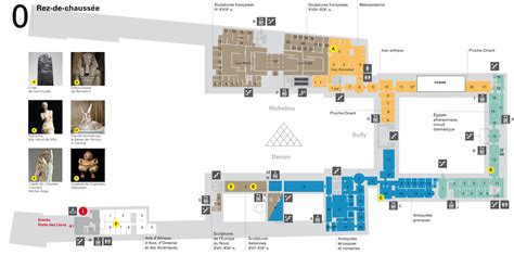 Louvre Museum Map