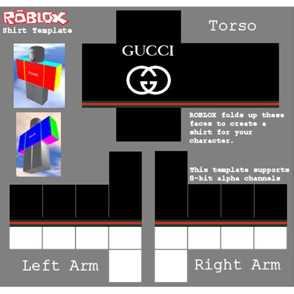 T-Shirt Roblox Gucci