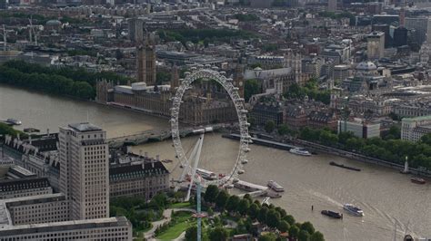 London Eye, England Aerial Stock Footage - 87 Videos | Axiom Images