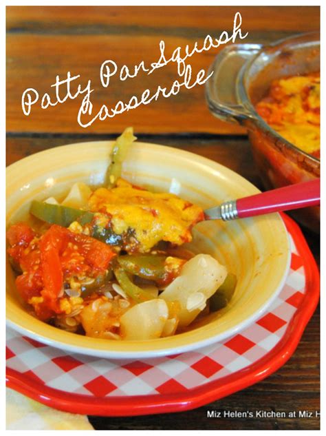 Patty Pan Squash Casserole