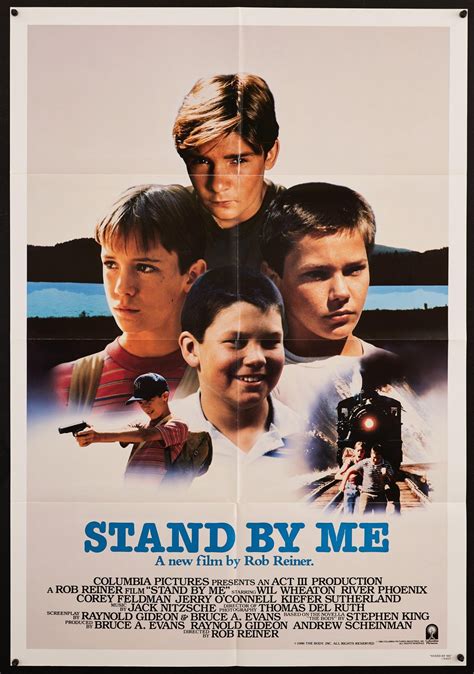 Stand By Me Movie Poster 1986 – Film Art Gallery